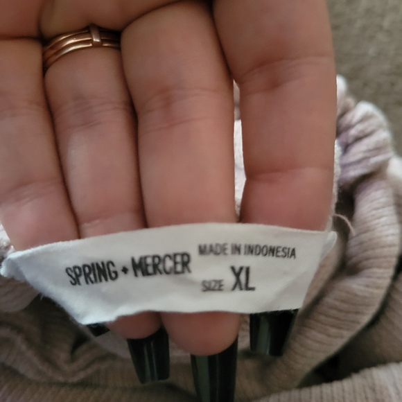 Spring and Mercer ~ long sleeve sweater - Picture 2 of 3